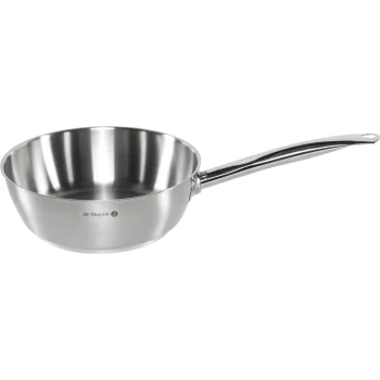 De Buyer PRIM'APPETY Sauté Pan 24 cm, Stainless Steel