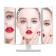 Superstar Magnifying Makeup Mirror with LED Light and 2x 3x Magnification, White