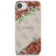 Guess 4G Flowers Print MagSafe vāciņš iPhone 16e, rozā