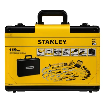 Stanley Tool Set in Aluminium Case STMT72986-1, 119 Pieces