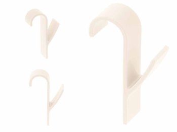 Крючок на радиатор для полотенец и одежды, кремовый