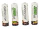 Rechargeable 4xAA (R6) Batteries, 4700mAh, 1.2V
