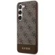 Guess Samsung Galaxy S24 Plus vāciņš 4G Stripe Collection, brūns
