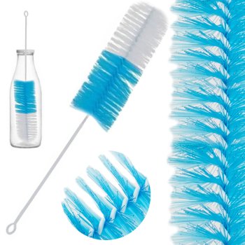 Flexible Bottle Brush for Cleaning Water Bottles, Glasses & Baby Bottles