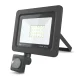 LED prožektors ar kustību sensoru Forever Light Proxim II 20W 6000K IP66, melns