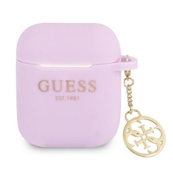 Guess Чехол для AirPods Charm 4G Фиолетовый