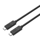 Кабель USB-C на USB-C Aukey CB-TCC241 240W 0.8м Черный