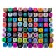 Double-Sided Alcohol Markers in Case 80 pcs + Stand