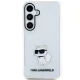 Karl Lagerfeld Samsung Galaxy S24+ vāciņš IML Choupette, caurspīdīgs