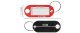 Malatec Key Tags with Label Window 100 Pcs