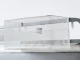 Piekārts metāla grozs organizators 28x16cm Balts