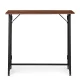 Modernhome saliekams datorgalds, 80x45 cm, tumšs riekstkoks
