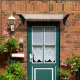 Козырек над дверью MultiGarden, поликарбонат, 120x80 см