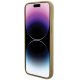 Apple iPhone 15 6.1\'\' Guess Disco Metal Script Case Cover, Gold
