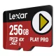 Lexar PLAY Pro microSD Express 7.1 256GB atmiņas karte