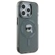 Karl Lagerfeld iPhone 15 Pro Max Case IML Metal Karl Head MagSafe, Black