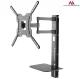 Maclean MC-772 TV Wall Mount with Shelf, 32-55\", VESA 400x400, 30kg