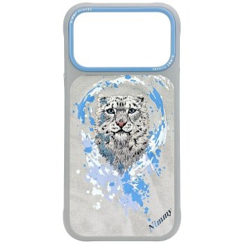 Nimmy Pantera MagSafe vāciņš iPhone 17 Pro Max, gaiši pelēks