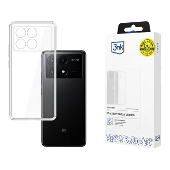Чехол 3mk для Xiaomi Poco X6 Pro 5G Clear Case, прозрачный