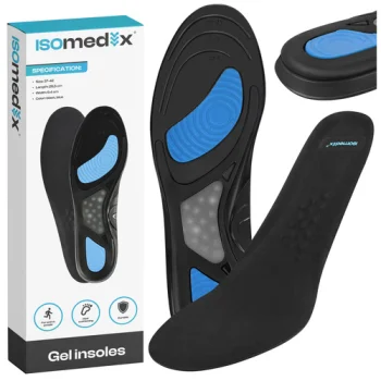 Gel Shoe Insoles Isomedix Size 42-46, 2 Pcs