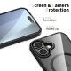 Tech-Protect MagMat MagSafe Case for iPhone 17, Clear Black