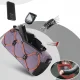 Rockbros 30110054005 velosipēda stūres soma 2.2L, violeta