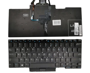 Dell Latitude E5450 / E5470 / E5480 tastatūra ar apgaismojumu un trackpoint