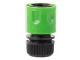 Быстросъемный коннектор для садового шланга 1/2\", зеленый