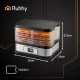 Сушилка для овощей, фруктов и грибов Ruhhy 25929, 10 л, Inox