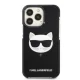 Чехол Karl Lagerfeld Choupette Head для iPhone 13 / 13 Pro (6.1\"), черный