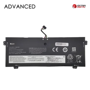 Аккумулятор Extra Digital для ноутбука Lenovo L16C4PB1, 7100mAh