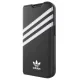 Adidas iPhone 14 Pro atverams vāciņš maciņš grāmatiņa OR Booklet PU, melns/balts