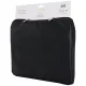 Guess Sleeve Grained Zipper Pocket Triangle Logo 14\" klēpjdatora soma - melna | Laptop Bag Black