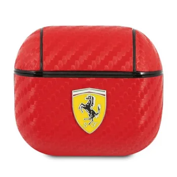 Ferrari FESA3CARE On Track maciņš AirPods 3 austiņām Sarkans