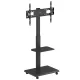 Мобильная стойка для ТВ Ergo Office ER-304 B, 37-75\", 50 кг, VESA 600x400, Черная