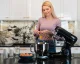 Planetārais virtuves kombains ar blenderi, 6.2 l, 2200 W, melns