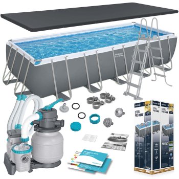Bestway 5612B Frame Pool 640x274x132 cm with Pump