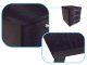 Brushed Black Self-Adhesive Vinyl Wrap Film 1.52x30m
