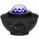 Проектор-ночник звездного неба с Bluetooth колонкой, черный