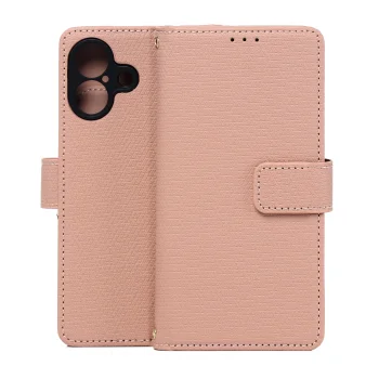 Smart Triangle atverams vāciņš priekš iPhone 17 6,3", rozā