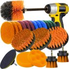 Bigstren 21802 Drill Brush Cleaning & Polishing Set, 22-Piece