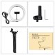 Puluz Desktop arm stand with 26cm LED Vlogging Ring PKT3090B