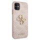 Guess GUHCN614GMGPI iPhone 11 6.1"/ Xr rozā / cietais vāciņš 4G Big Metal Logo | 6.1 "/ pink hardcase