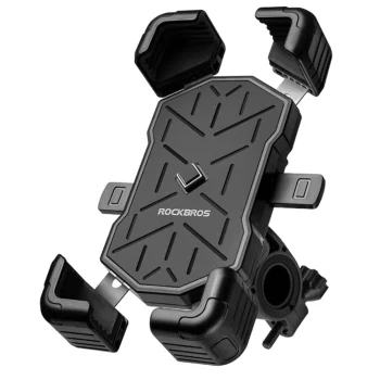 Rockbros 25210030001 Bike Handlebar Phone Holder - Black