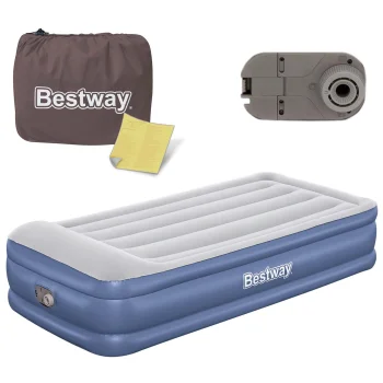 Надувной матрас Bestway 67628 со встроенным насосом, 191x97x46 см