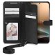 Spigen Wallet \"S\" atverams vāciņš Samsung Galaxy S25+ Melns