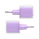 Acefast A53 GaN lādētājs USB-C PD 30W ar displeju, violets