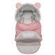 Sleeping bag for stroller, sled Elmi Ricokids - pink