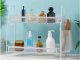Double Deck Kitchen Home Bathroom Organizer Container, Various Colors