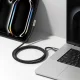 Ringke USB-C kabelis USB 3.2 Gen 2x2, PD 3.1 240W, 4K 60Hz, 2 m, melns